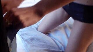 Glasses-Wearing Newbie Devours Cock Endlessly in Casting