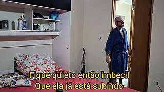 hubby calls friend to watch and join wife pounding