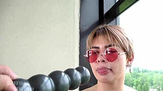 Frida's Wild Ass Gaping on Leo Casanova's Big Italian Cock