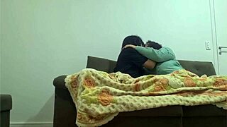 mature brunette milf bounces huge cock cowgirl style in homemade video