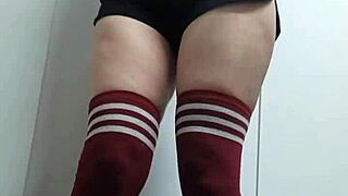 Changing Room Nude Sock Thrill