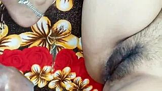 A THICK latina milf gets her hairy ASS POUNDED hard by amateur couple