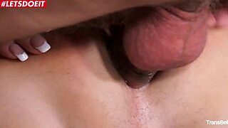 Holy Fuck! Dude Shocks Tranny with Monster Cock!