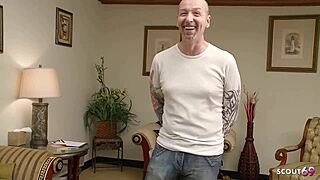 German Monstercock Chris Charming Deep Fucks Saggy-Tit Secretary Raw