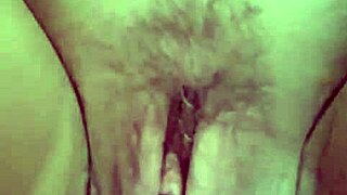 POV closeup of wet mature petite pussy tease