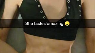 Blonde cheating wife bred doggystyle on Snapchat by friend