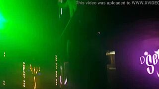 Hey 18yo latina shake it in hot desk table dance