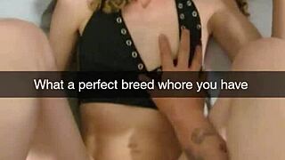Blonde cheating wife bred doggystyle on Snapchat by friend