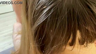 College Babe Deepthroats Cum Covered Big Tits POV