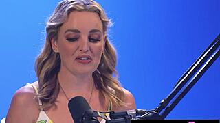 Blonde Pornstar Charlie Forde's Horny MILF Masturbation Bursts with Passionate Desire