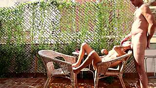 wet pussy fucked hard on terrace now?