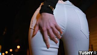 TushyRaw Fills Perfect Tight Brunette Ass Deep