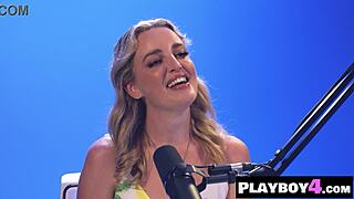 Blonde Pornstar Charlie Forde's Horny MILF Masturbation Bursts with Passionate Desire