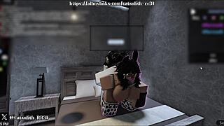 she keeps begging for rough doggystyle even after he finishes