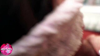 Blinded by Lust Brunette Gags on Monster Cock Before Explosive Facial Finish