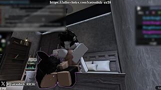 she keeps begging for rough doggystyle even after he finishes