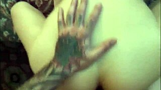 blindfolded bound neighbor endures intense anal pounding with condom