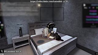 she keeps begging for rough doggystyle even after he finishes