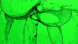 Cross Dresser's Womanly Big Ass Bent Over For Doggystyle Pounding