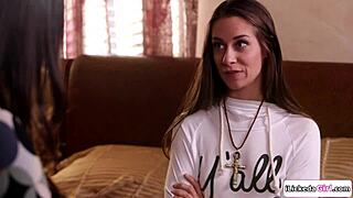 Big tits brunette facesits petite young after pussy masturbation