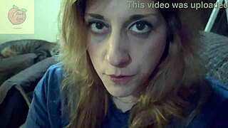 Milf Blows Huge Cock on Movie Night