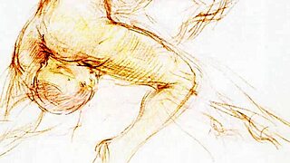 vintage erotic art collection from antique retro era