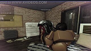 Big Black Cock Ravages Mouth and Pussy Deeply