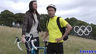 English Milf in Stockings Heels Doggystyled Hard to Cum in Mouth Facial!