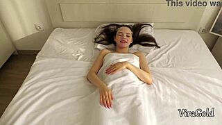 beautiful 18yo dakota pounds cock wildly in steamy morning fuck!