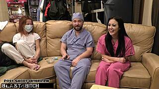 i'm the doctor now in tampa, blastin blaire celeste's mouth with my huge load of cum, oh man it felt amazin