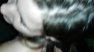 Brunette Devours Monster Cock Deepthroat Style