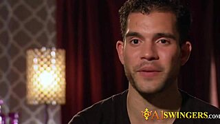 steamy swinger couple fucks in shower before group orgy 😏💦