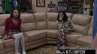 Solana Endures Hard Pounding and Massive Cum Blast POV