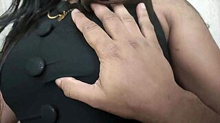 cute saree indian babe turns naughty for rough pounding sex