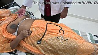 doctor satisfies his urges by fucking horny indian patient in hospital bed