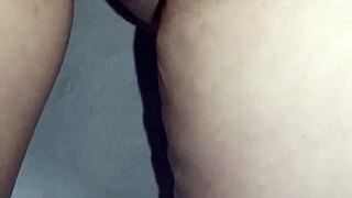 pregnant flasher moves from toilet to bidet tease