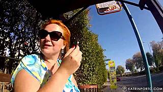 i love watching this bbw milf's big ass and hairy bush exposed nude public beach outdoor redhead tits