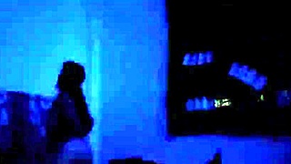 Big Ass Latina Teases Young Stud on Halloween