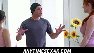 Stepmom and yoga session turn into free use hardcore fucking frenzy