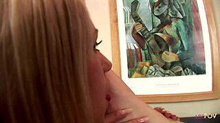 kinky blondes and brunettes lick asses before anal toy stretching