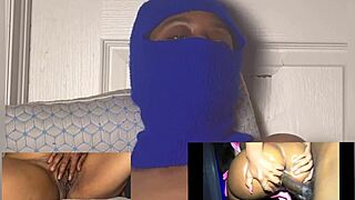 check this ebony squirting with eyes rolling back?