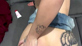 brazilian slut flashes pussy then gets fucked by boyfriend and stepdad