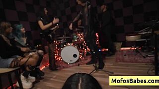 nia bleu backstage teases with brett maker's big surprise busty brunette style