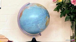 big tits uniform teen seduced thong side fucked rough in classroom by teacher