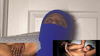 check this ebony squirting with eyes rolling back?