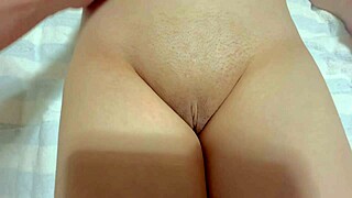 Amateur Shaved Pussy Fingered Close-Up 289 Days Post-Virginity