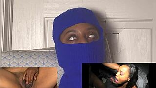 check this ebony squirting with eyes rolling back?