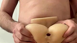 hey i'm home alone playing with my sexy pierced pussy toy right now