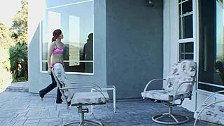 Cute Petite Redhead Lesbians Lick Wet Pussies Passionately