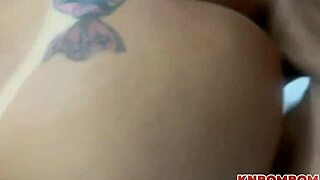 fat bbw tempts old black monster in kitchen